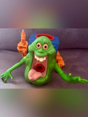 The Real Ghostbusters Vintage SLIMER GOOPER GHOST Kenner No Plunger 1988